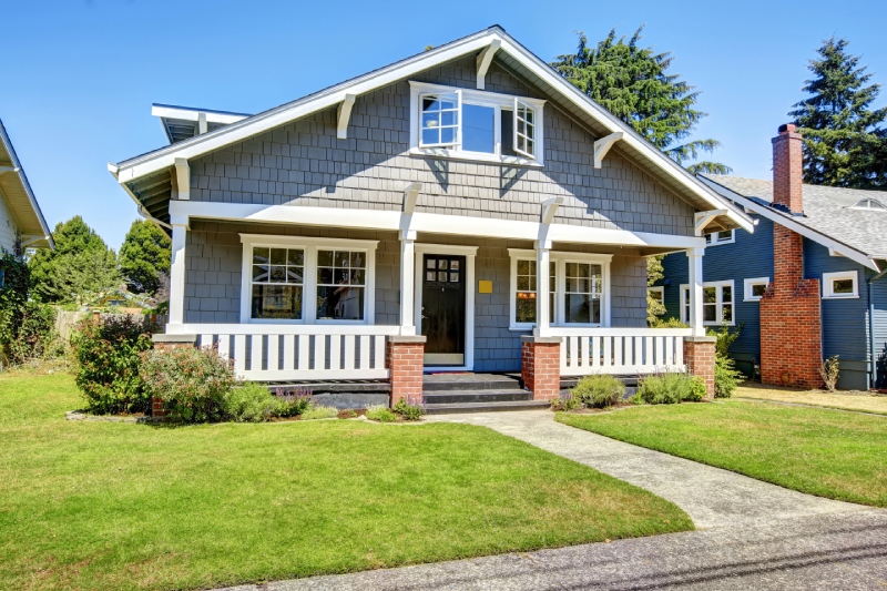 Clapboard siding